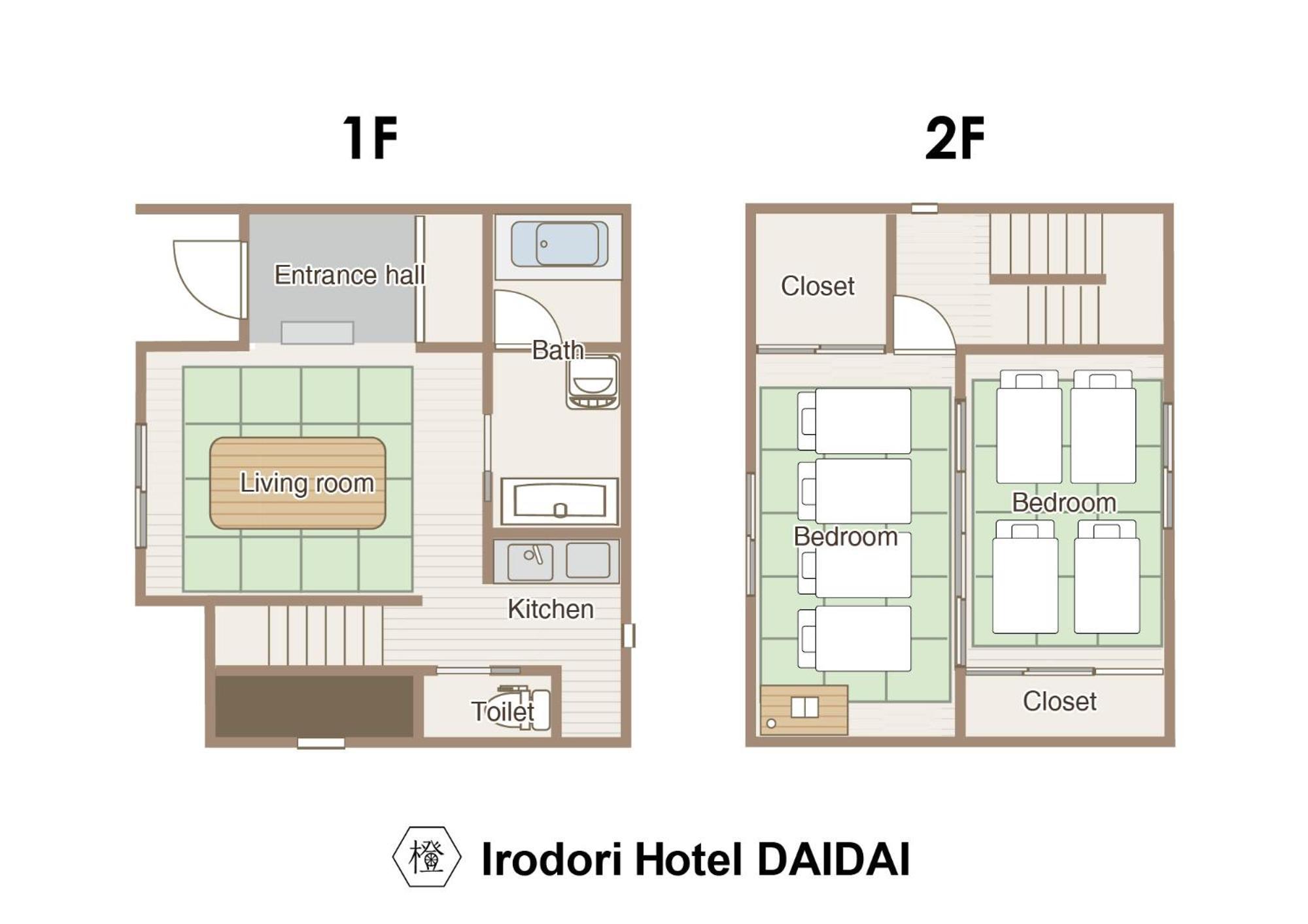 公寓 Irodori Daidai *